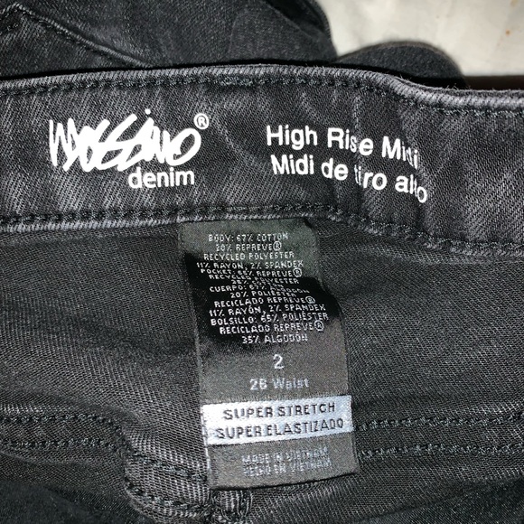 Black High Waisted Shorts - Picture 4 of 4